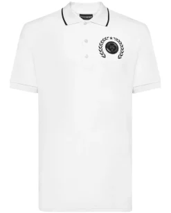 Biała koszulka polo SS Tiger