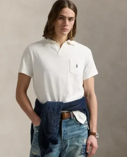 Biała koszulka polo Standard Fit