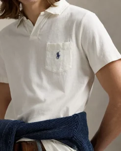 Biała koszulka polo Standard Fit