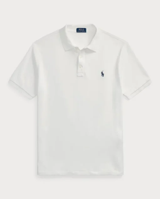 Biała koszulka z logo Regular Fit