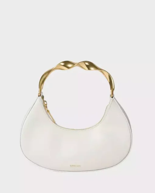 Biała torebka Nixi Hobo