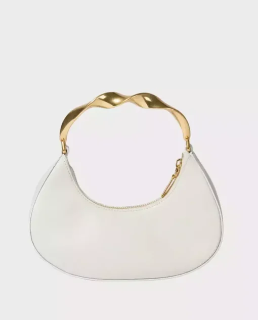 Biała torebka Nixi Hobo