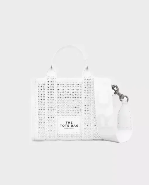 Biała torebka The Crystal Canvas Crossbody Tote