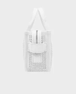 Biała torebka The Crystal Canvas Crossbody Tote