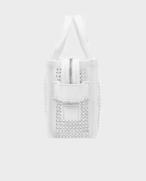 Biała torebka The Crystal Canvas Crossbody Tote
