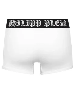 Białe bokserki