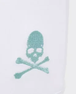 Białe bokserki Skull&Bonnes