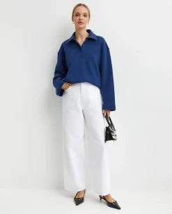 Białe jeansy Bethany Asian Fit