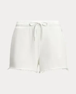 Białe shorty dresowe