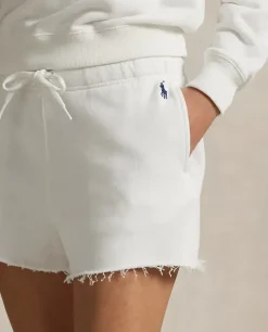 Białe shorty dresowe