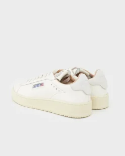 Białe skórzane sneakersy Dallas
