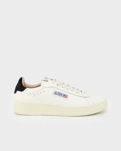 Białe skórzane sneakersy Dallas
