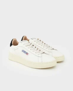 Białe skórzane sneakersy Dallas