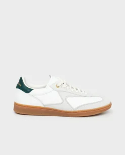 Białe skórzane sneakersy Sprinter Dice