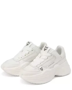 Białe skórzane sneakersy Temple