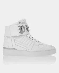 Białe sneakersy Hi-Top Gothic