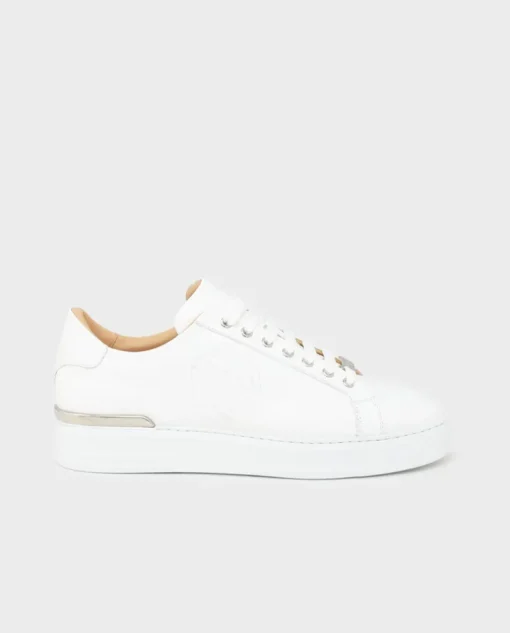 Białe sneakersy Lo-Top Hexagon