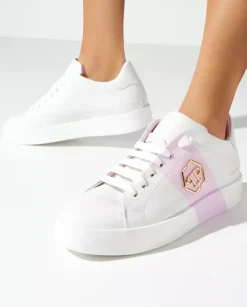 Białe sneakersy Lo-Top Hexagon
