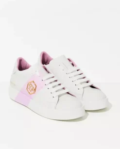 Białe sneakersy Lo-Top Hexagon
