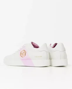 Białe sneakersy Lo-Top Hexagon