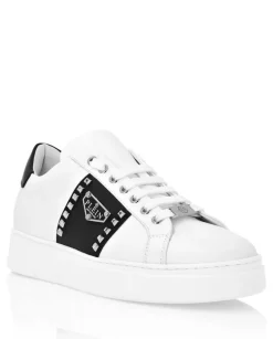 Białe sneakersy Lo-Top z logo