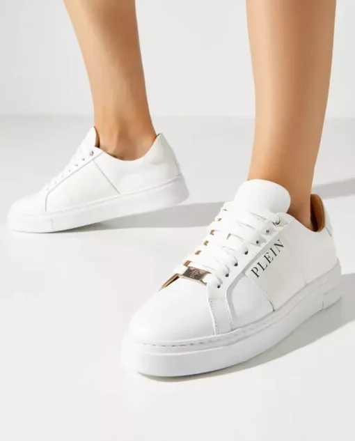 Białe sneakersy Lo-Top z logo
