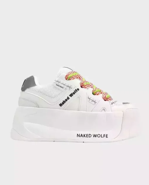 Białe sneakersy Slider