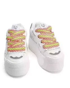Białe sneakersy Slider