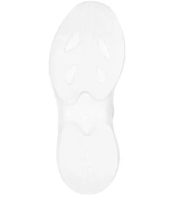 Białe sneakersy sportowe z logo