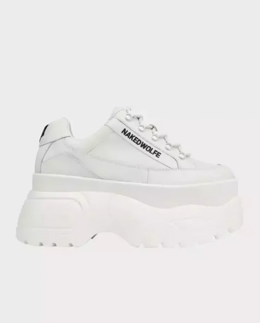 Białe sneakersy Sprinter