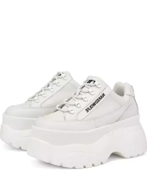 Białe sneakersy Sprinter