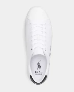 Białe sneakersy z logo