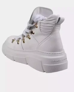 Białe sneakersy za kostkę