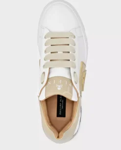 Biało-beżowe sneakersy Lo-Top