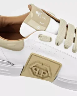 Biało-beżowe sneakersy Lo-Top