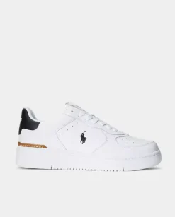 Biało-czarne sneakersy Masters Court