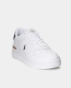 Biało-czarne sneakersy Masters Court
