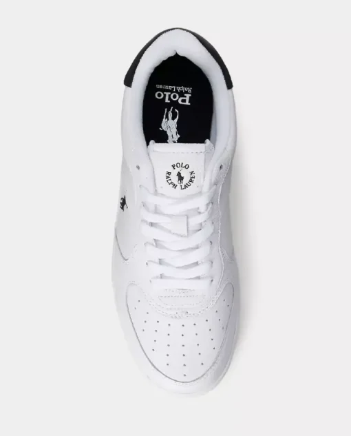 Biało-czarne sneakersy Masters Court