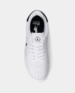Biało-czarne sneakersy Masters Court
