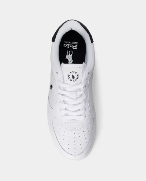Biało-czarne sneakersy Masters Court