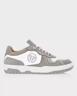 Biało-szare sneakersy Lo-Top