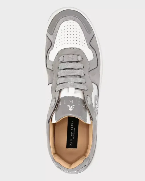 Biało-szare sneakersy Lo-Top
