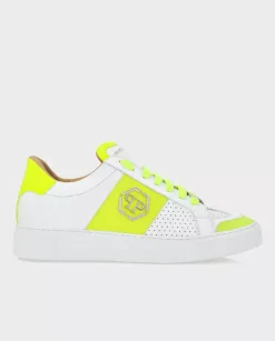 Biało-żółte sneakersy Lo-Top
