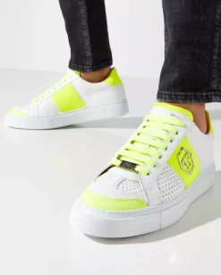 Biało-żółte sneakersy Lo-Top