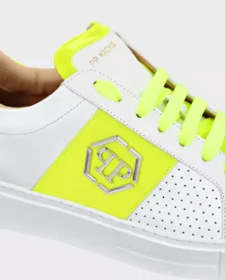 Biało-żółte sneakersy Lo-Top