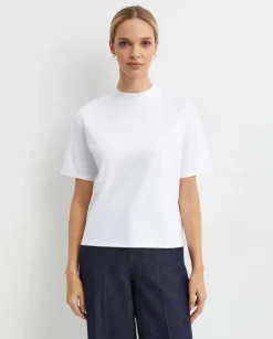 Biały bawełniany t-shirt