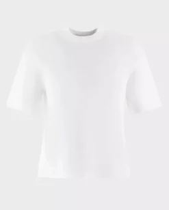 Biały bawełniany t-shirt