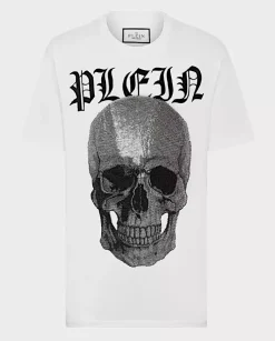 Biały bawełniany t-shirt