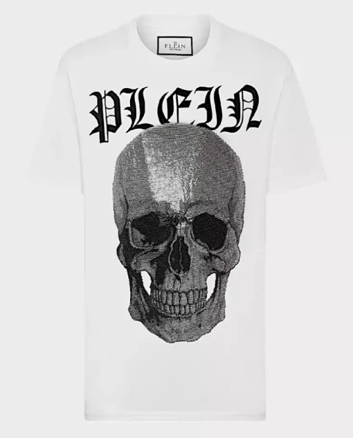 Biały bawełniany t-shirt