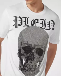 Biały bawełniany t-shirt